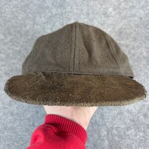 Vintage 50s Pendleton Baseball Cap Mens Brown Felt Wool Hunting Hat True VTG